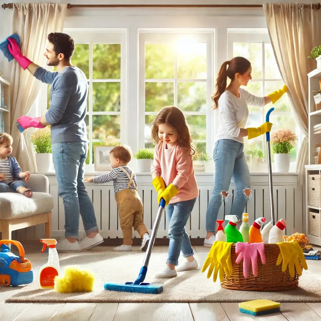 Spring Cleaning for Busy Families in the Algarve: A Busy Mum’s Guide