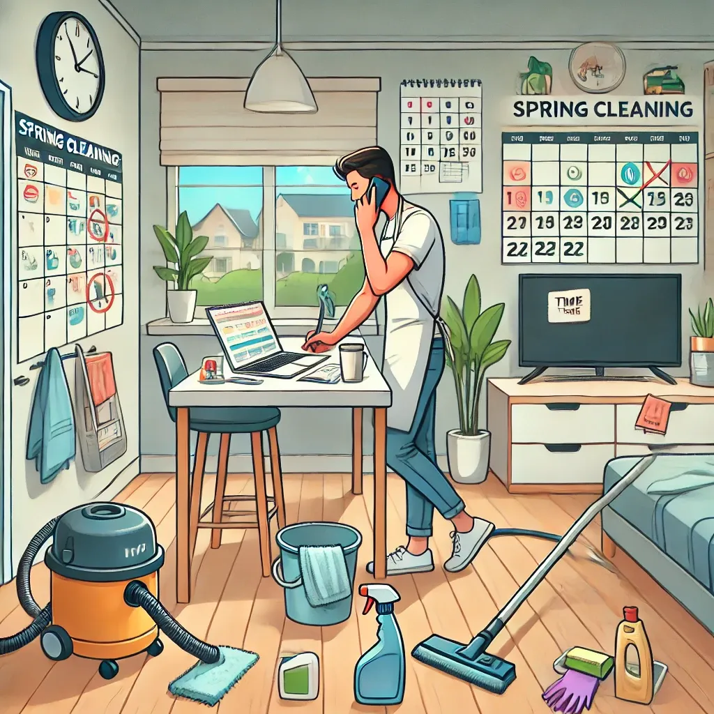 Spring Cleaning in 5 Easy Steps (From One Busy Person to Another!)